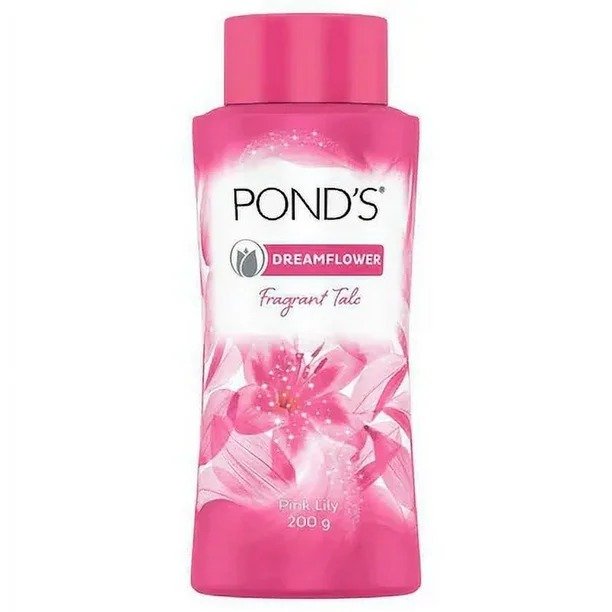 Pond's Dreamflower Pink Lily Fragrant Talc – 200g | All-Day Freshness & Even-Toned Skin | Body Talcum Powder for Women
