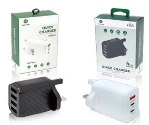 Quick Charger Adapter - Power Up Your Devices, Fast!