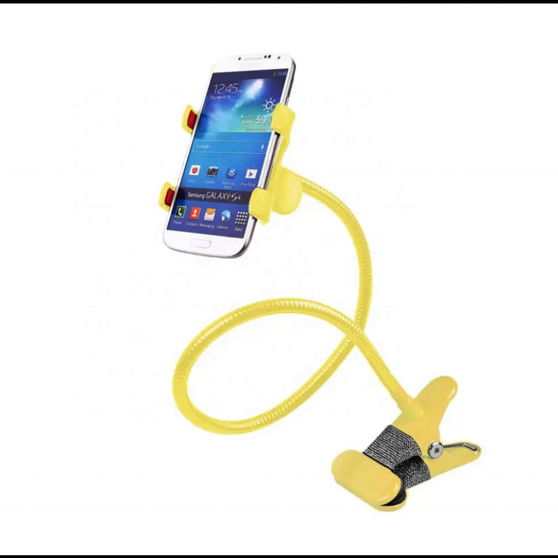 Universal Gooseneck Metal Lazy Pad Mobile Stand - Flexible Hands-Free Viewing