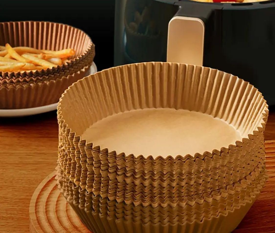 Air Fryer Paper Plates Round 50 pcs