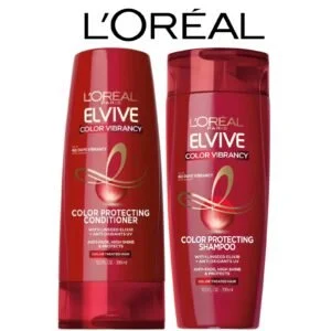 L'Oreal Paris Elvive Color Vibrancy Color Treated, Protecting Shampoo + Conditioner, Set of 2 Product details