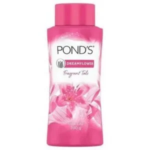 Pond's Dreamflower Pink Lily Fragrant Talc – 200g | All-Day Freshness & Even-Toned Skin | Body Talcum Powder for Women