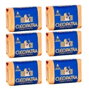 SOAP - Cleopatra Beauty Cream Soap Pack 6x120g saudi arabia UAE