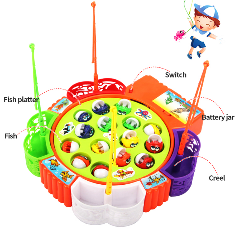 Engaging Kids' Electronic Fishing Game - Catch 'Em All!
