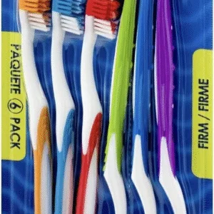 Dr. Fresh Dailies Toothbrushes, Firm, 6 Pcs