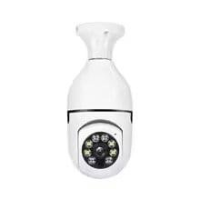 V720APP WiFi Bulb Security Camera | 360° Dome Surveillance with Night Vision, Motion Detection, Two-Way Audio | Indoor & Outdoor Use