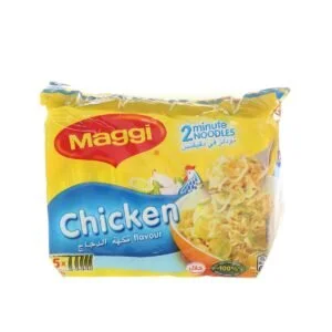 Maggi Chicken Noodles – 77g × 5 Pack (2-Minute Instant)