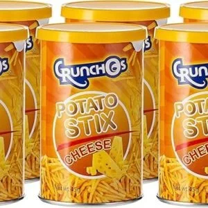 Crunchos Potato Stix Cheese – 45g Can