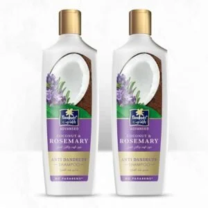 Parachute Advansed Anti-Dandruff Shampoo with Rosemary & Coconut | Nourishes Hair & Detoxes Scalp| Fights Stubborn Dandruff | 0% Harmful Chemicals | 340ml